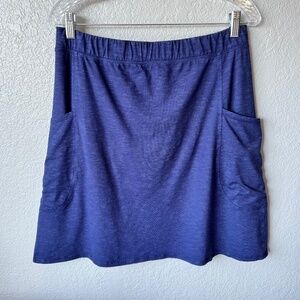 Horny Toad Hooper pull-on elastic waistband skirt with oversized pockets